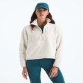 Women's Half-Zip Fleece Pullover - Gray