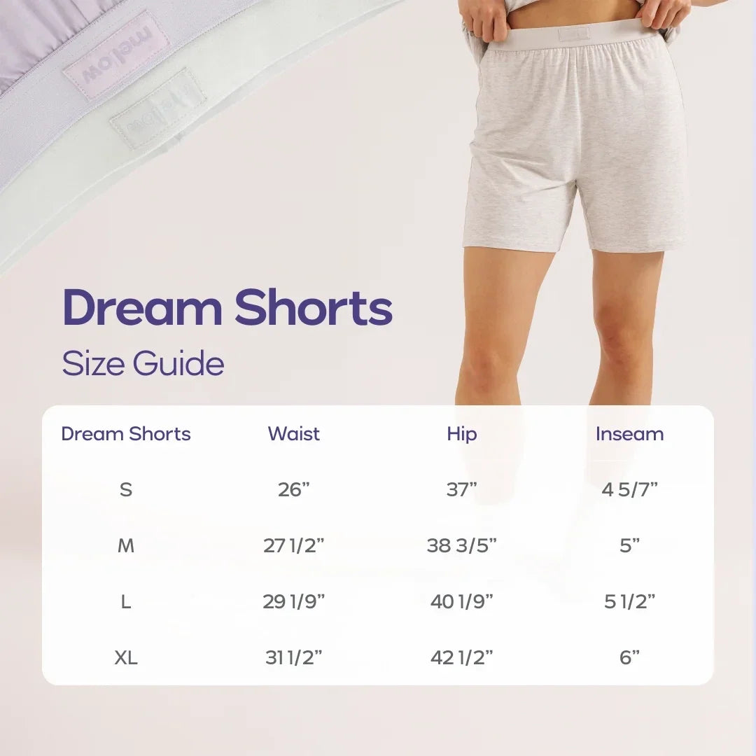 Cooling Sleep Shorts - Lavender