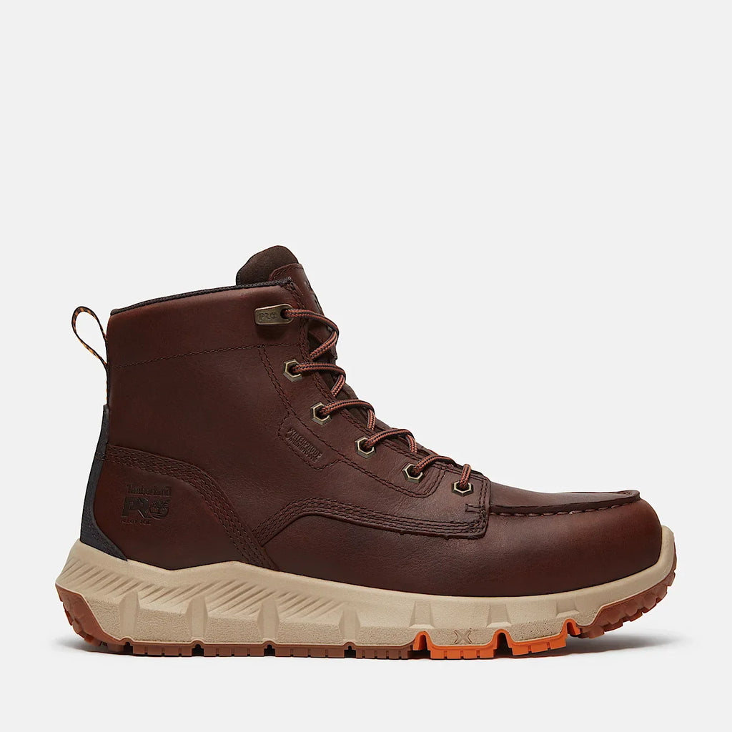 Men's 6-Inch Waterproof Alloy Toe Moc Toe Boot