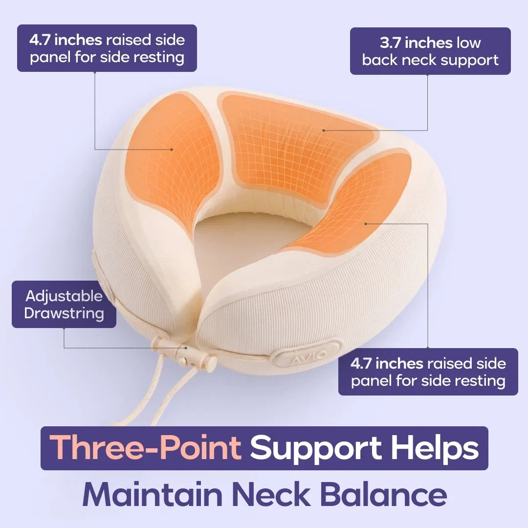 Travel Neck Pillow - Cream