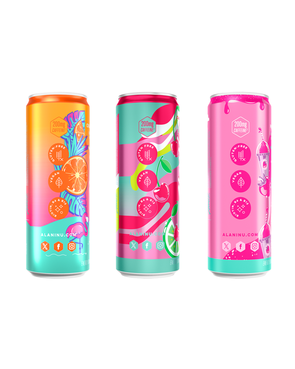 Zero Sugar Energy Drink Variety Pack - Citrus Cherry Berry