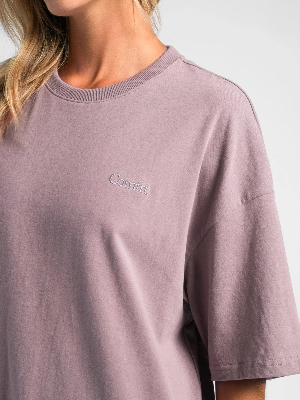 Oversized Terry T-Shirt - Dust