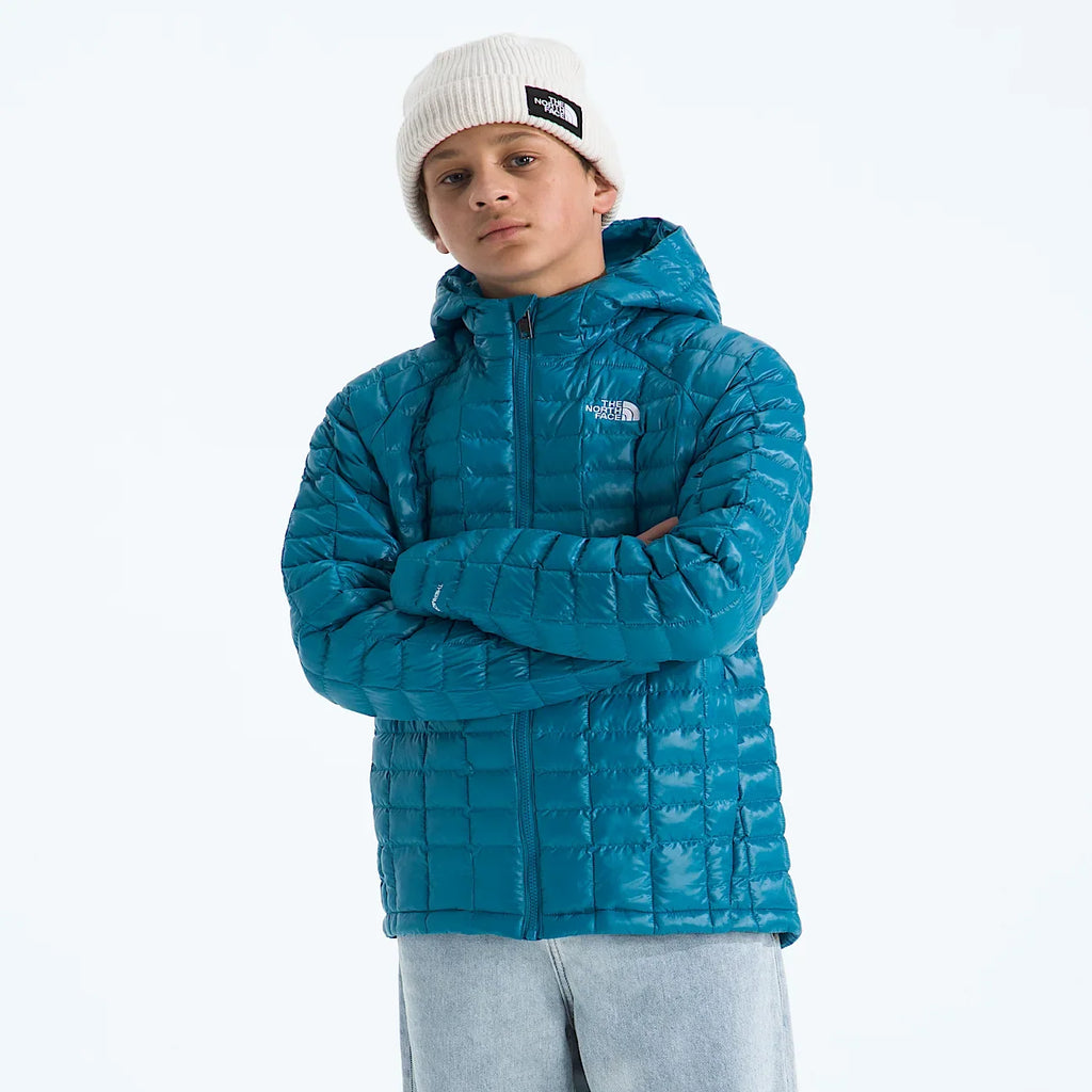 Kids' Hooded Insulated Jacket - Plum