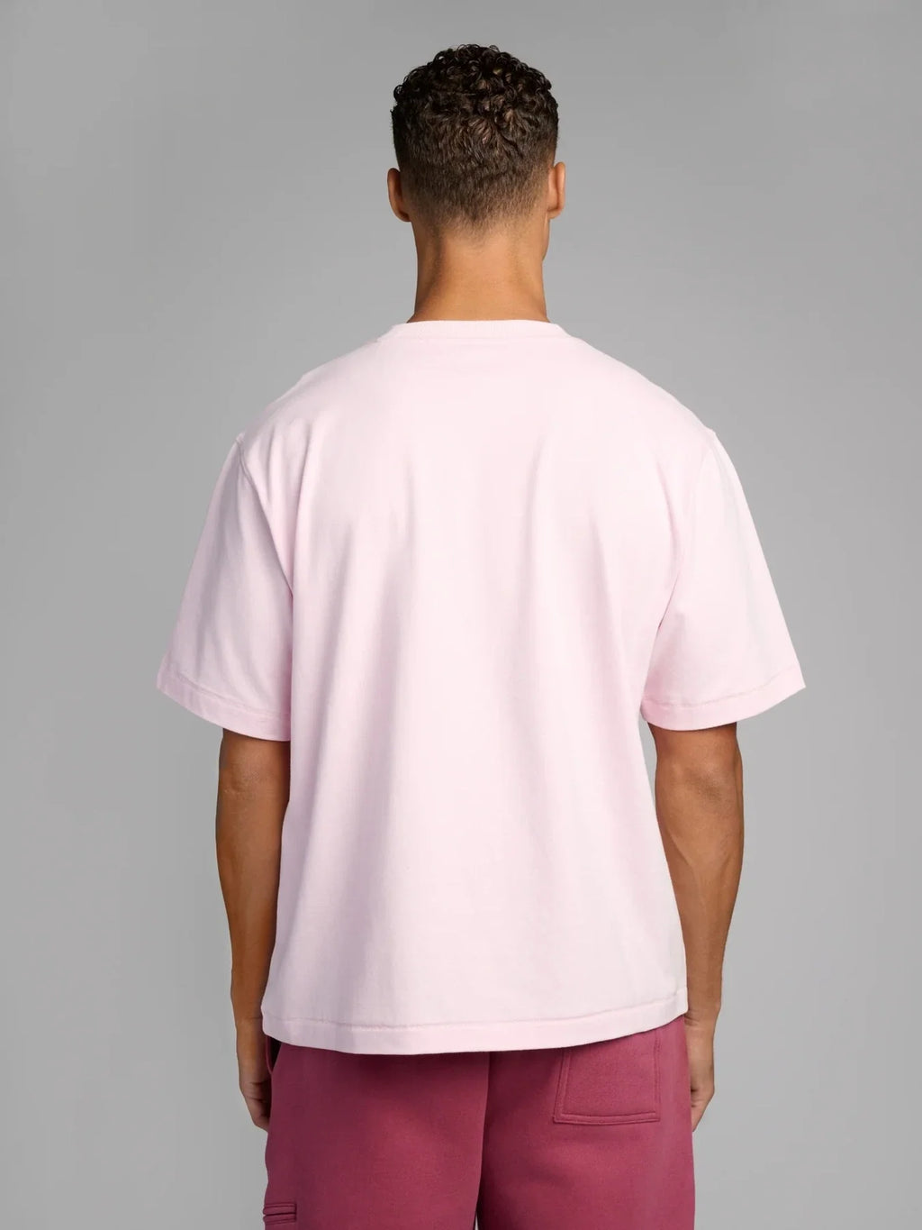 Heavyweight Boxy T-Shirt - Powder Pink