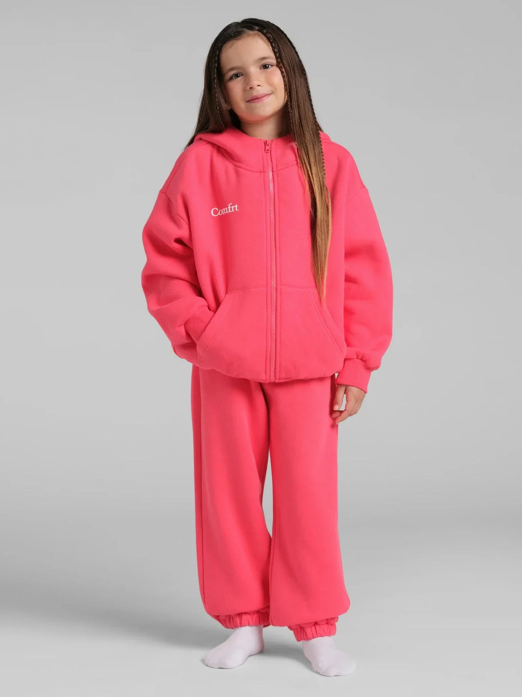 Kids' Zip Hoodie - Bermuda