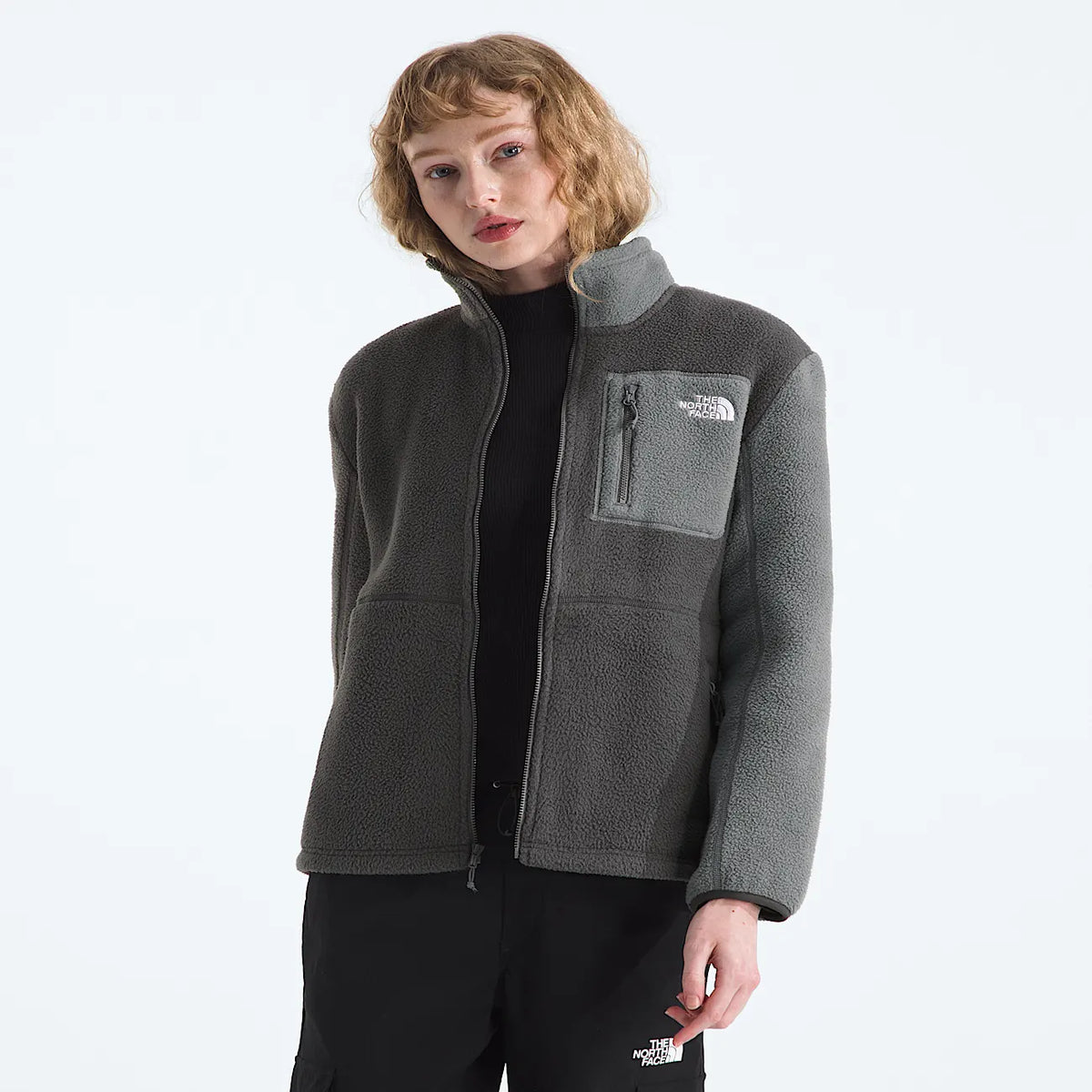 Women's Full-Zip Fleece Jacket - Black