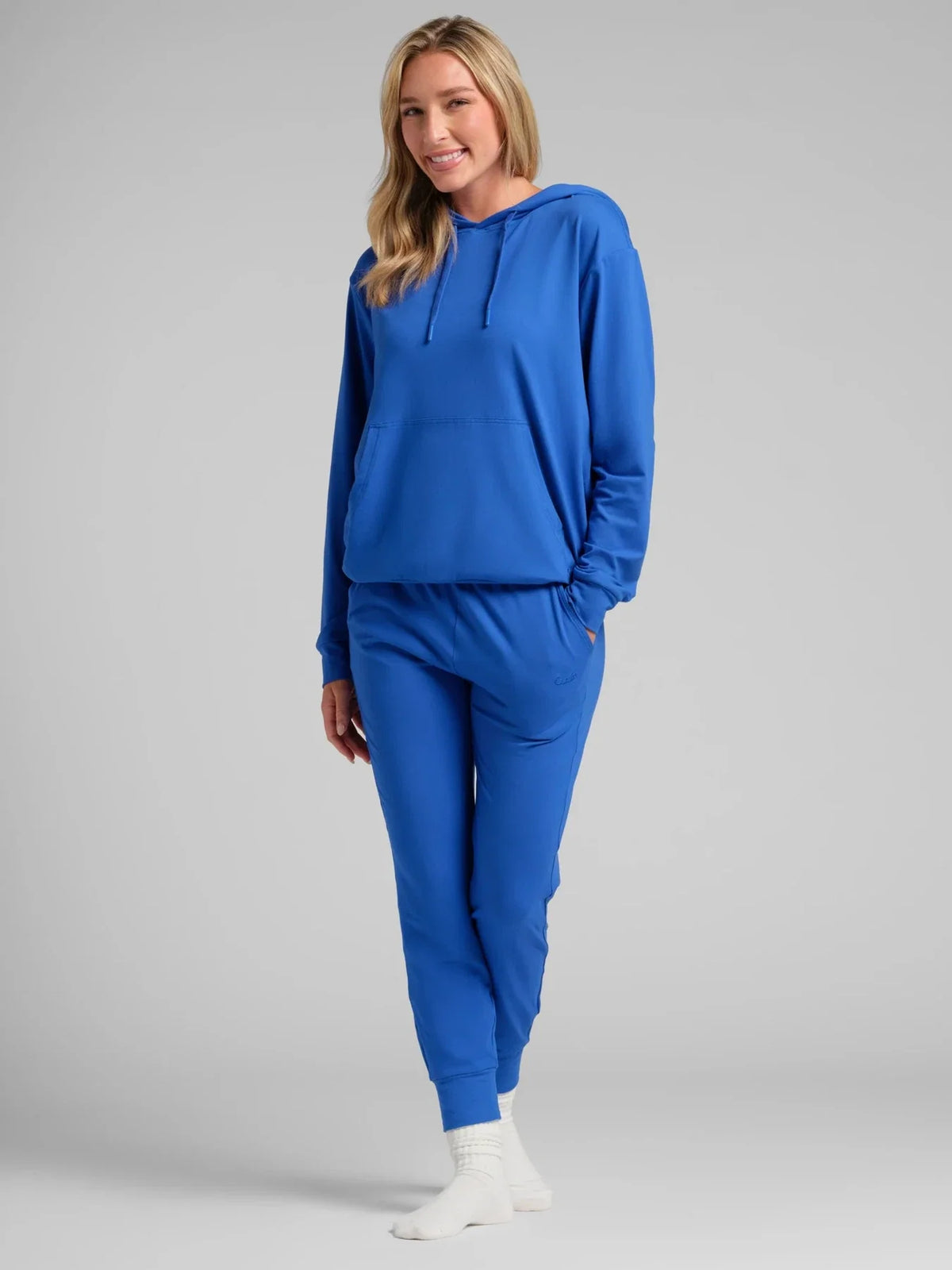 Jersey Jogger Pants - Cobalt Blue