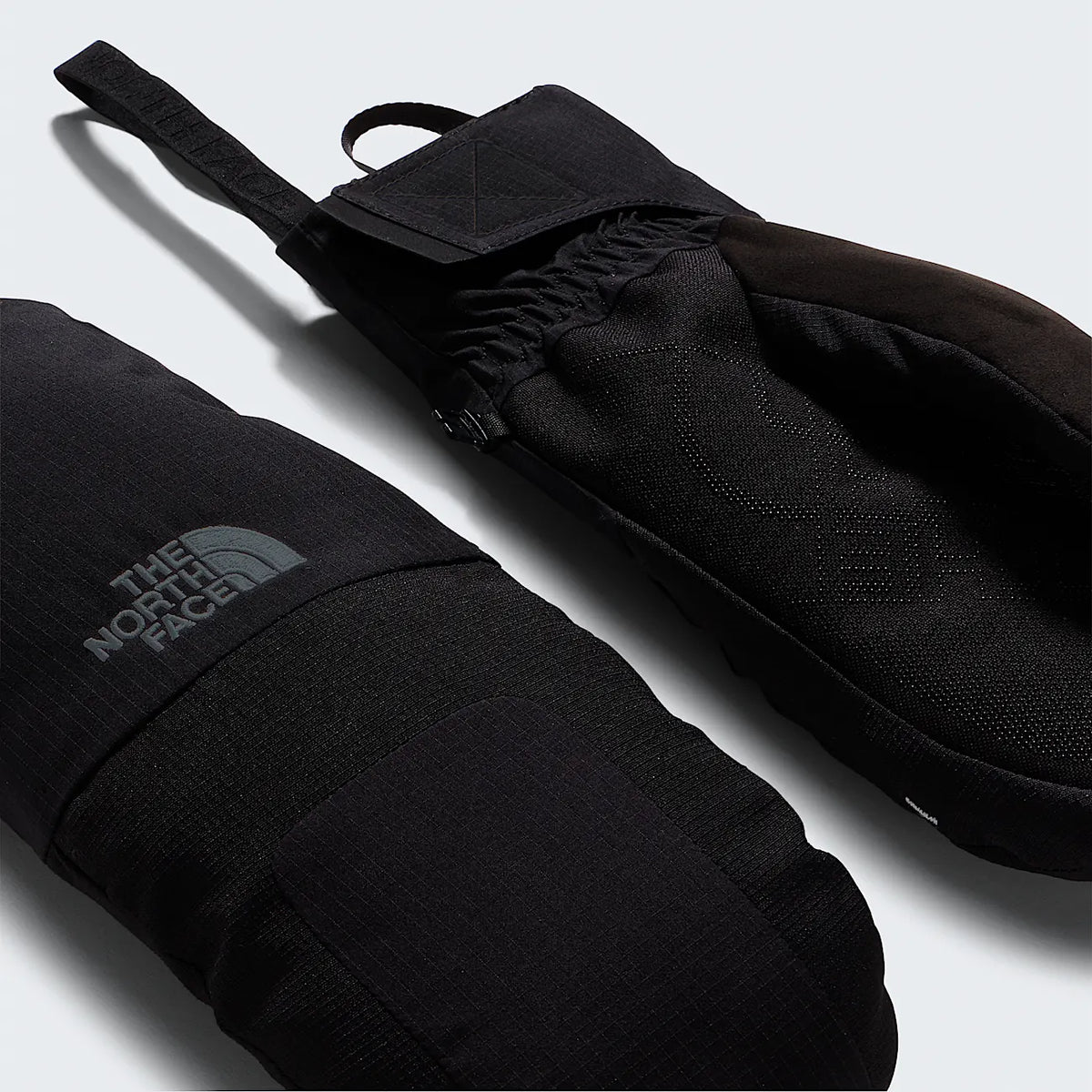 Short Winter Mittens - Black