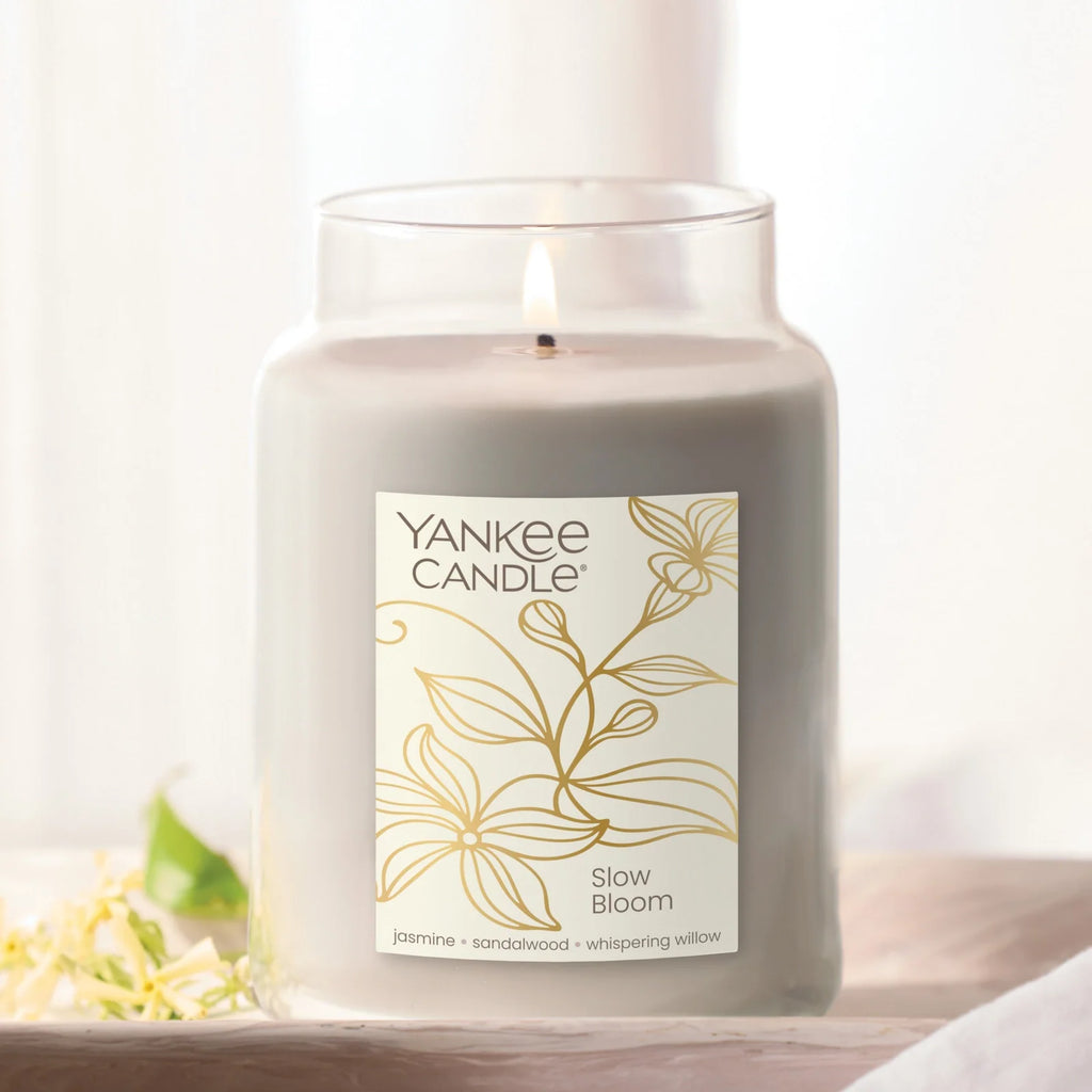 Large Jar Scented Candle - Woody Floral