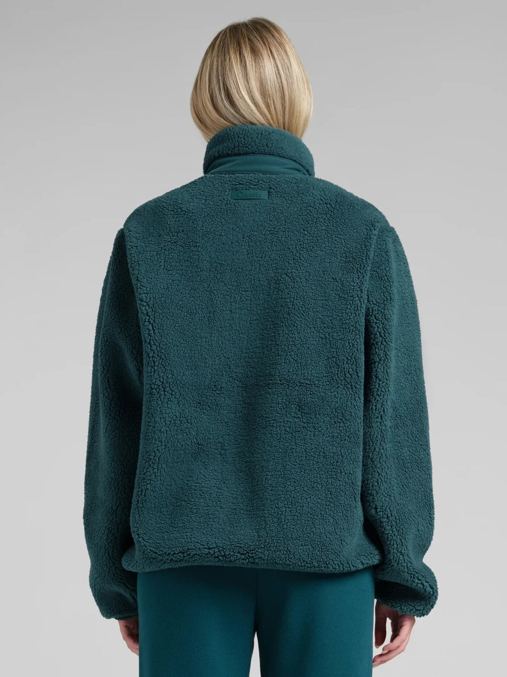 Textured Full-Zip Jacket - Alpine Green