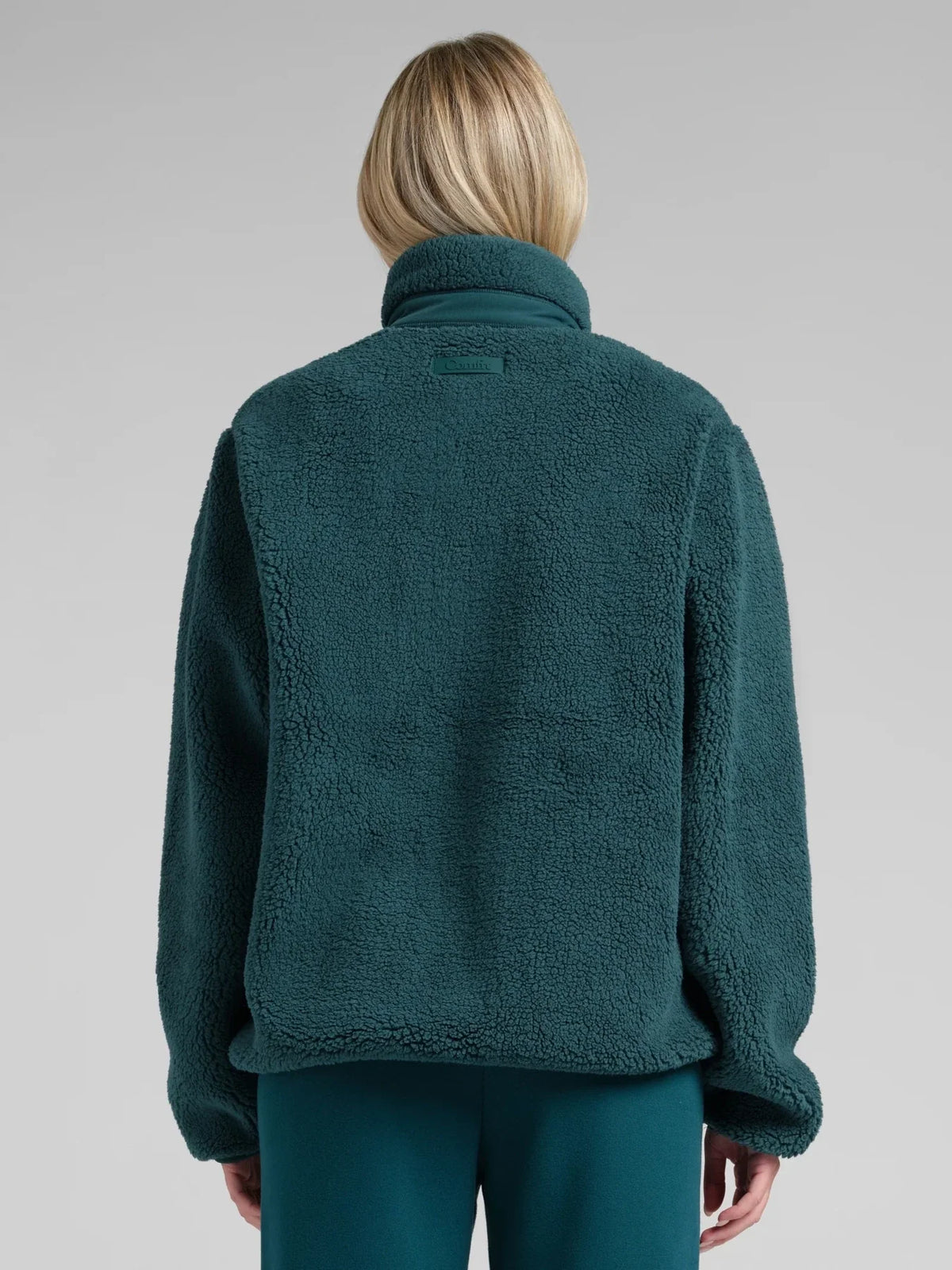 Textured Full-Zip Jacket - Alpine Green