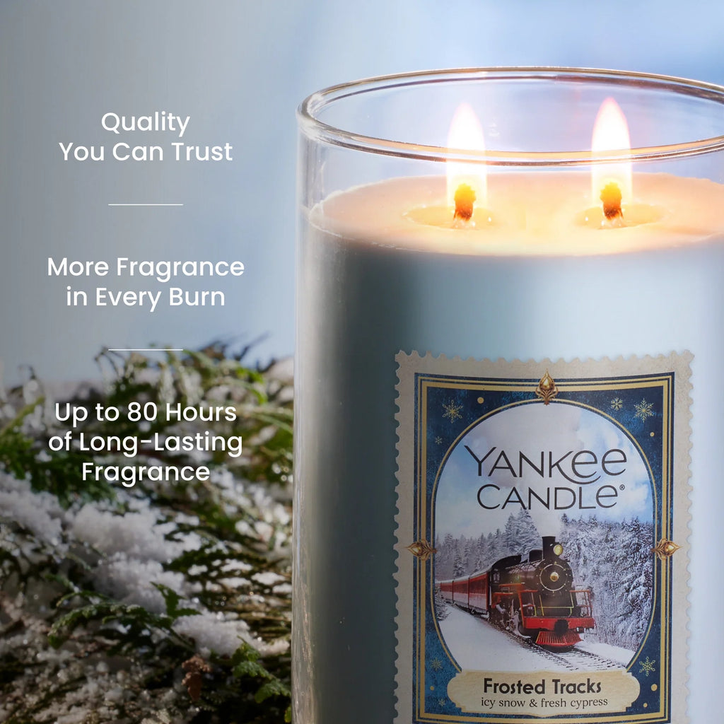 Large Tumbler Candle - Frosted Tracks