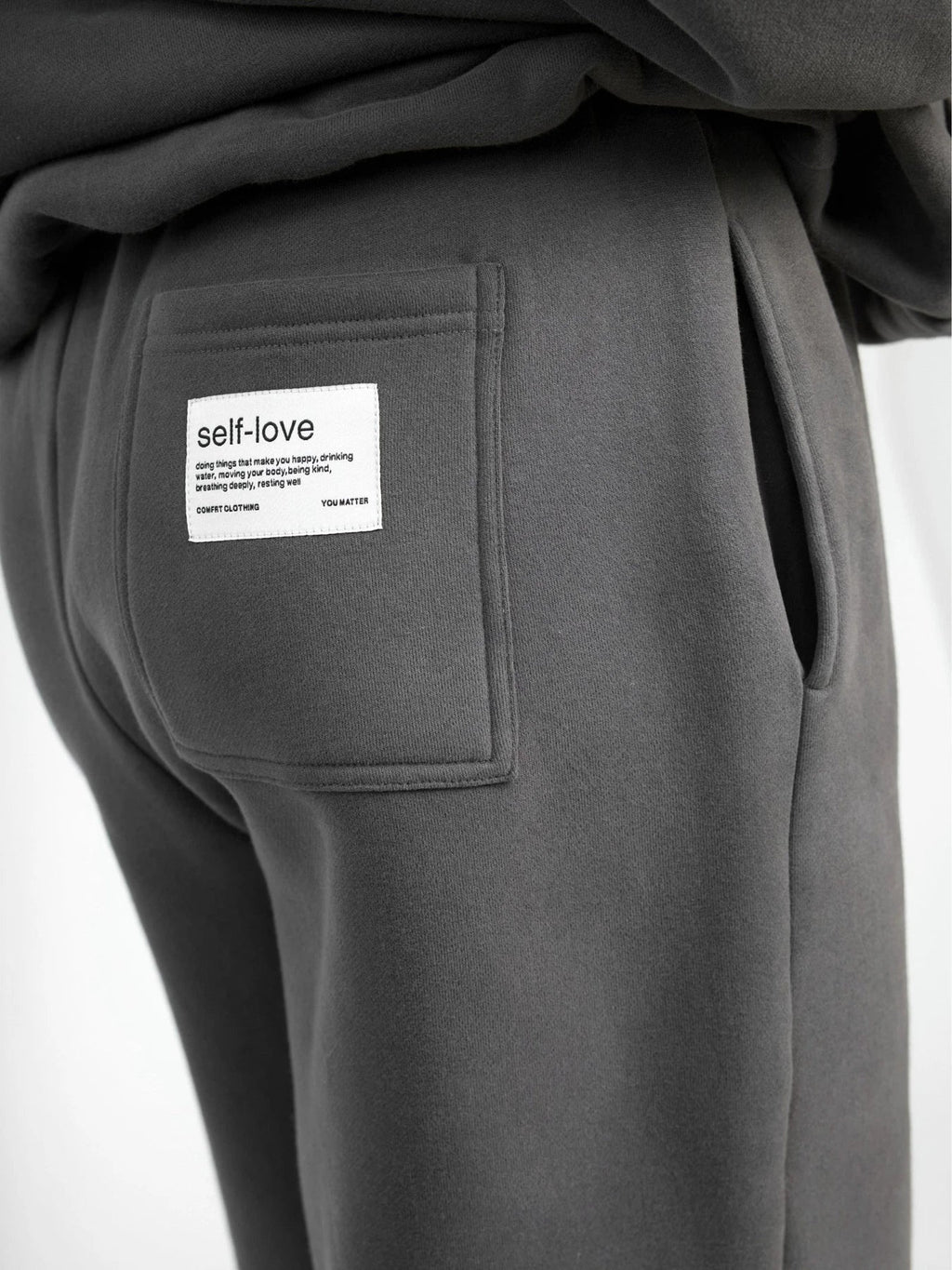 Graphic Straight-Leg Sweatpants - Orchid