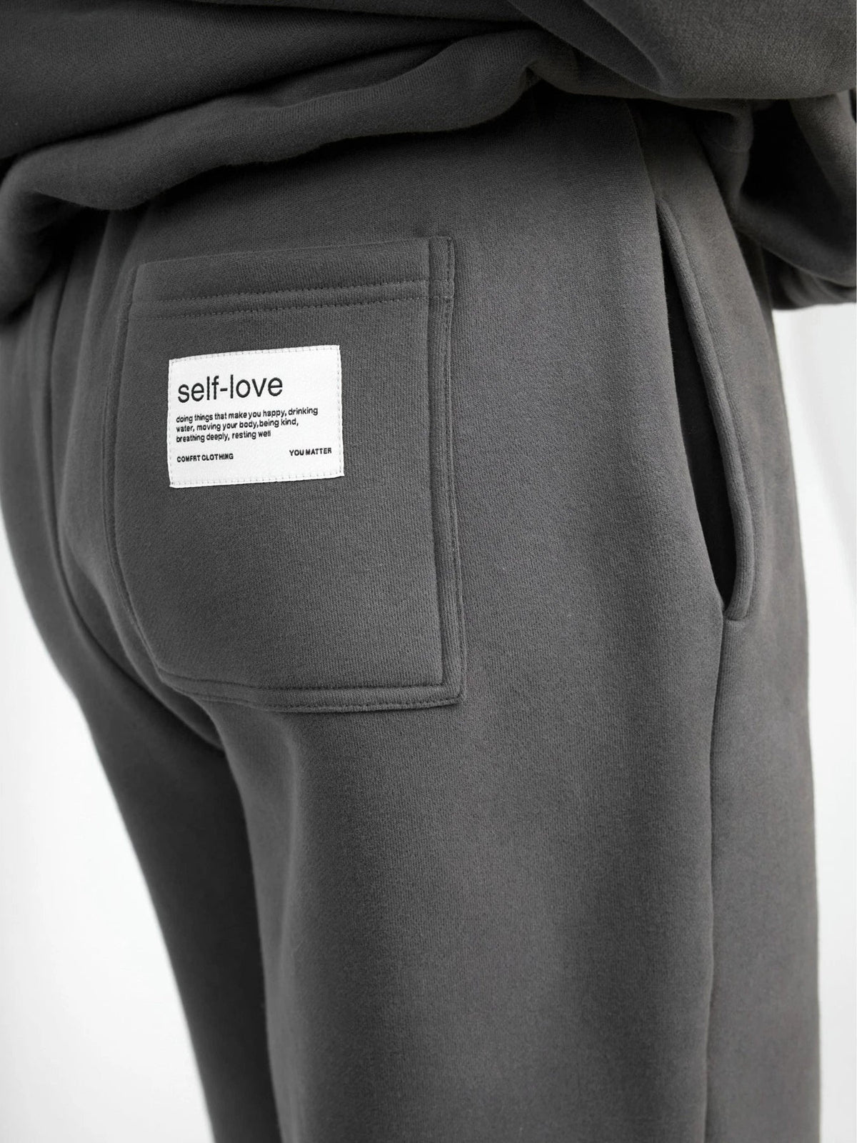 Graphic Straight-Leg Sweatpants - Orchid