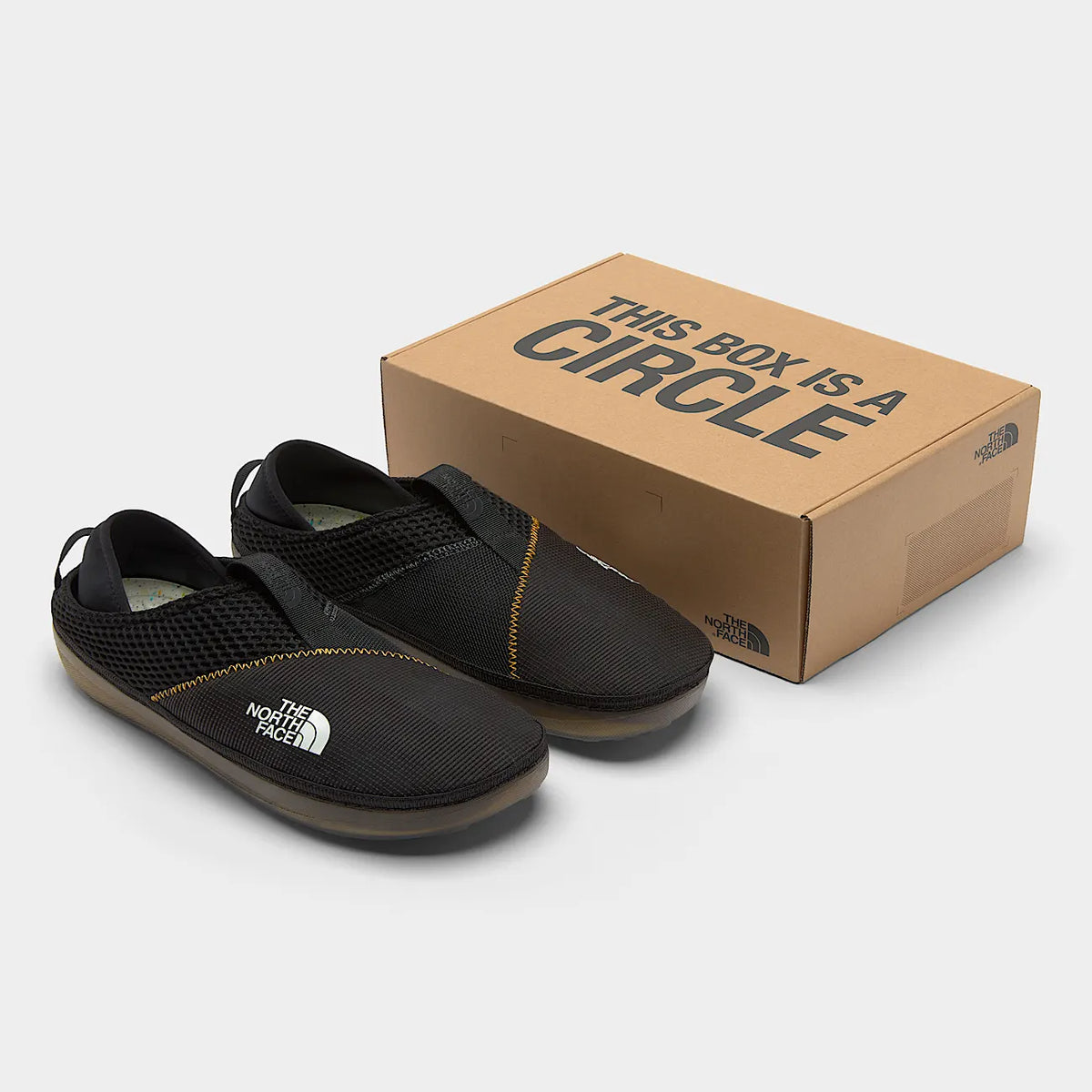 Insulated Slip-On Mules - Black