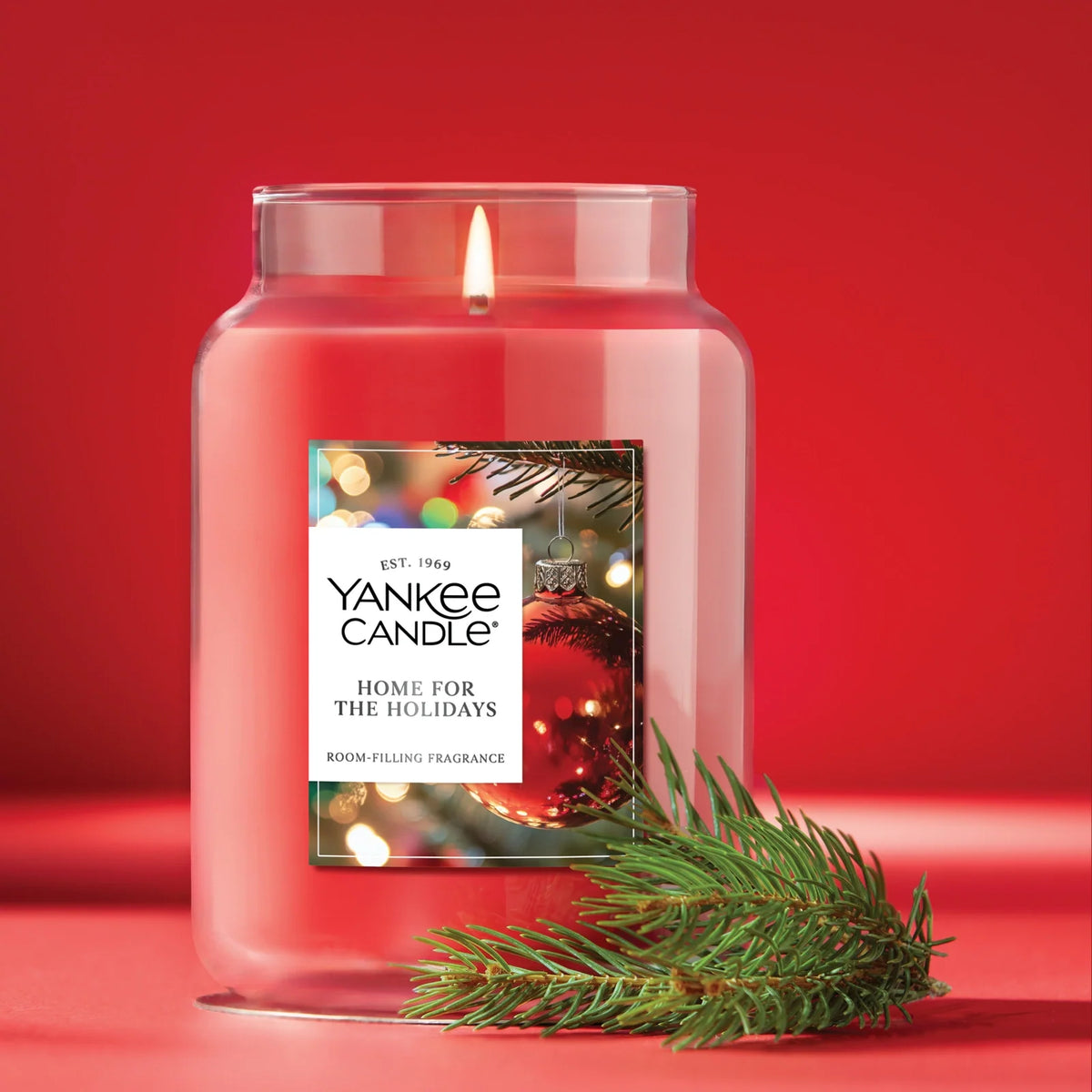 Large Jar Candle - Holiday Woody Scent