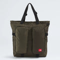 Graphic Tote Bag - Taupe Green