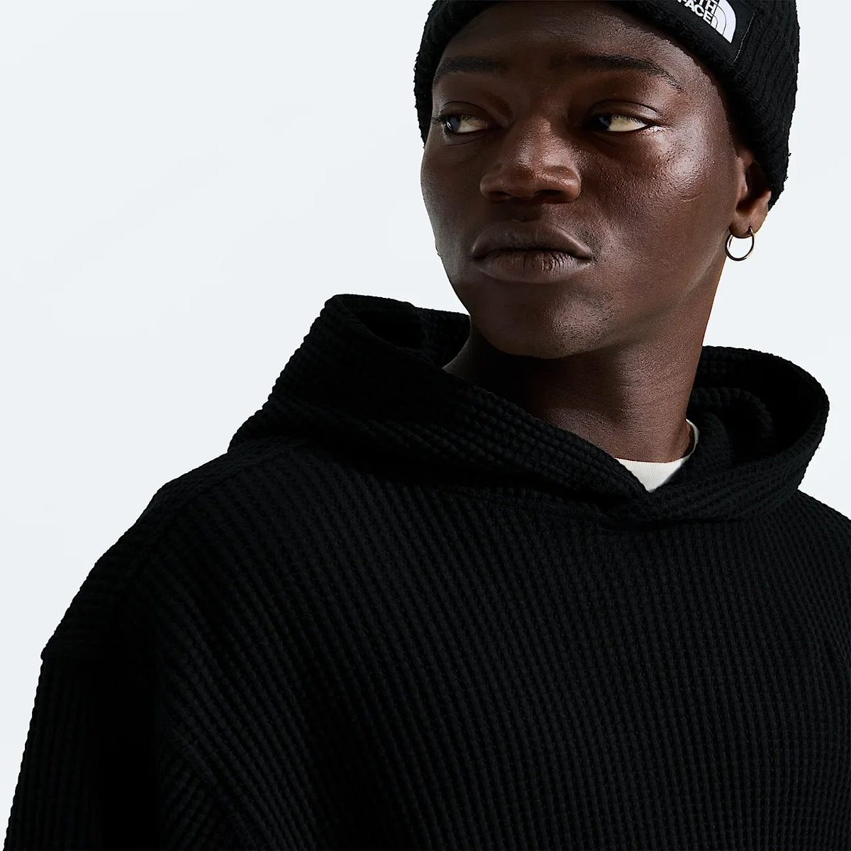 Men's Long-Sleeve Hoodie - Black