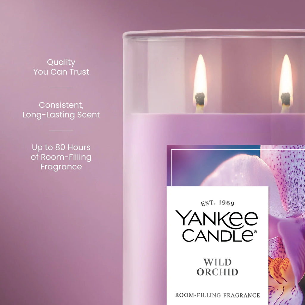 Large Tumbler Candle - Wild Orchid
