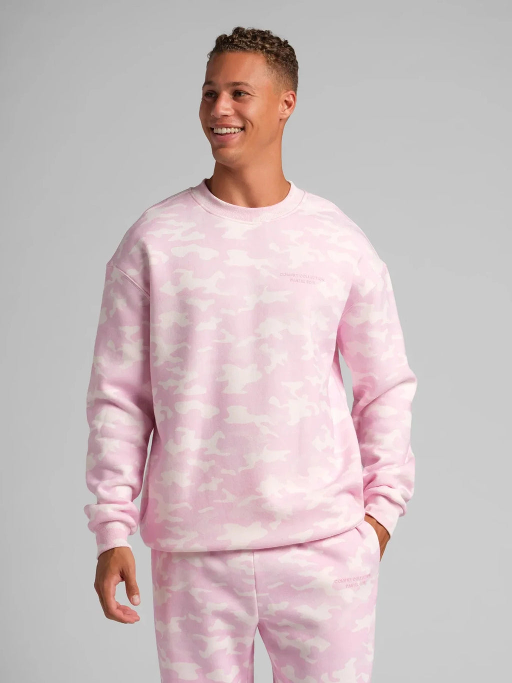 Crewneck Sweatshirt - Pastel Camo