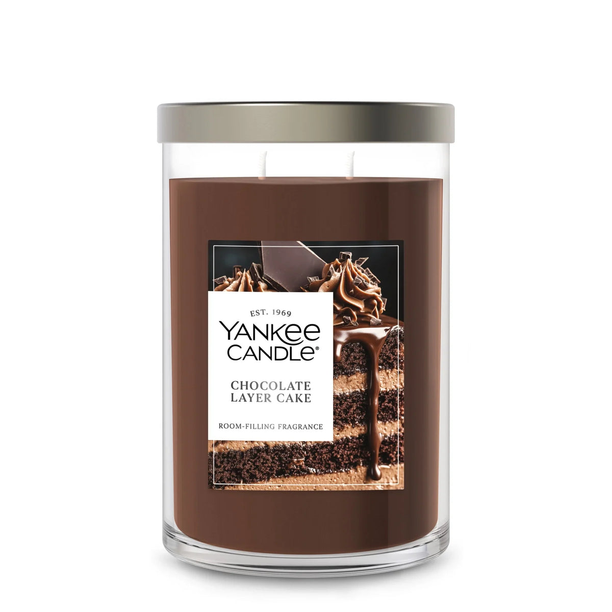 Large Tumbler Candle - Chocolate Cake
