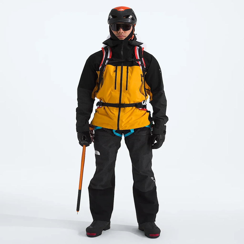 Men's Waterproof Shell Jacket - Gold/Black