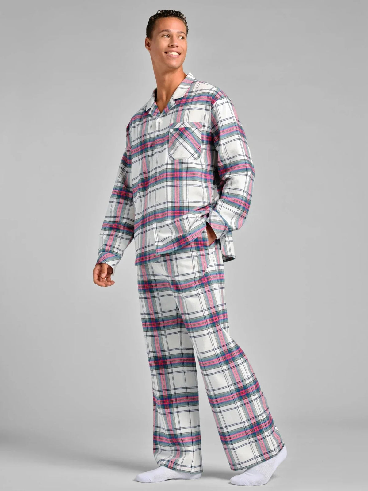 Flannel Pajama Pants - Fireside Plaid