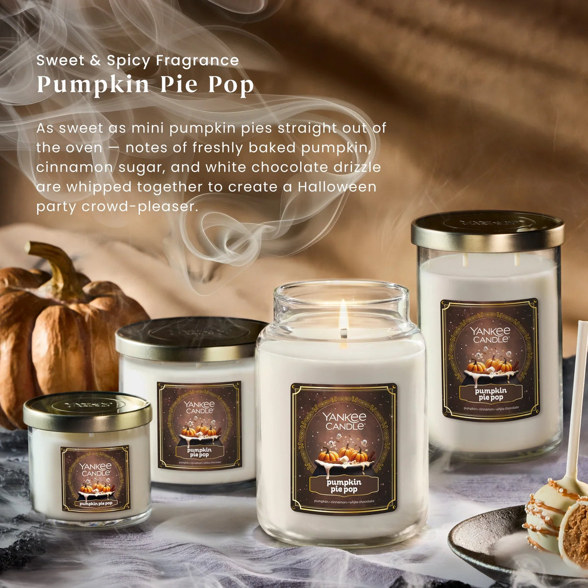 Large Jar Candle - Pumpkin Pie