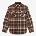 Men's Fleece-Bonded Flannel Overshirt