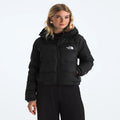Women's Hooded Down Jacket - Black