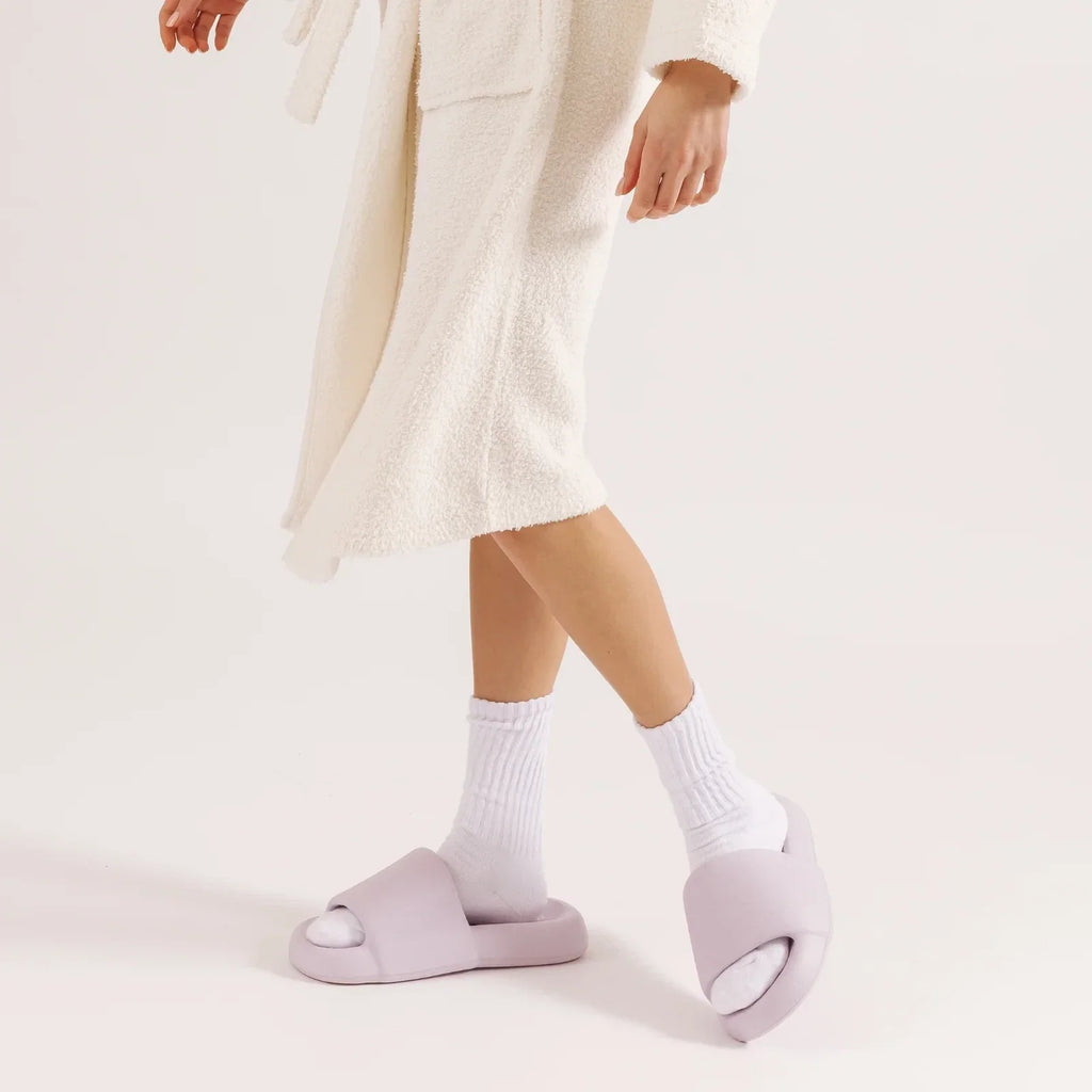 Slide Sandals - Lavender