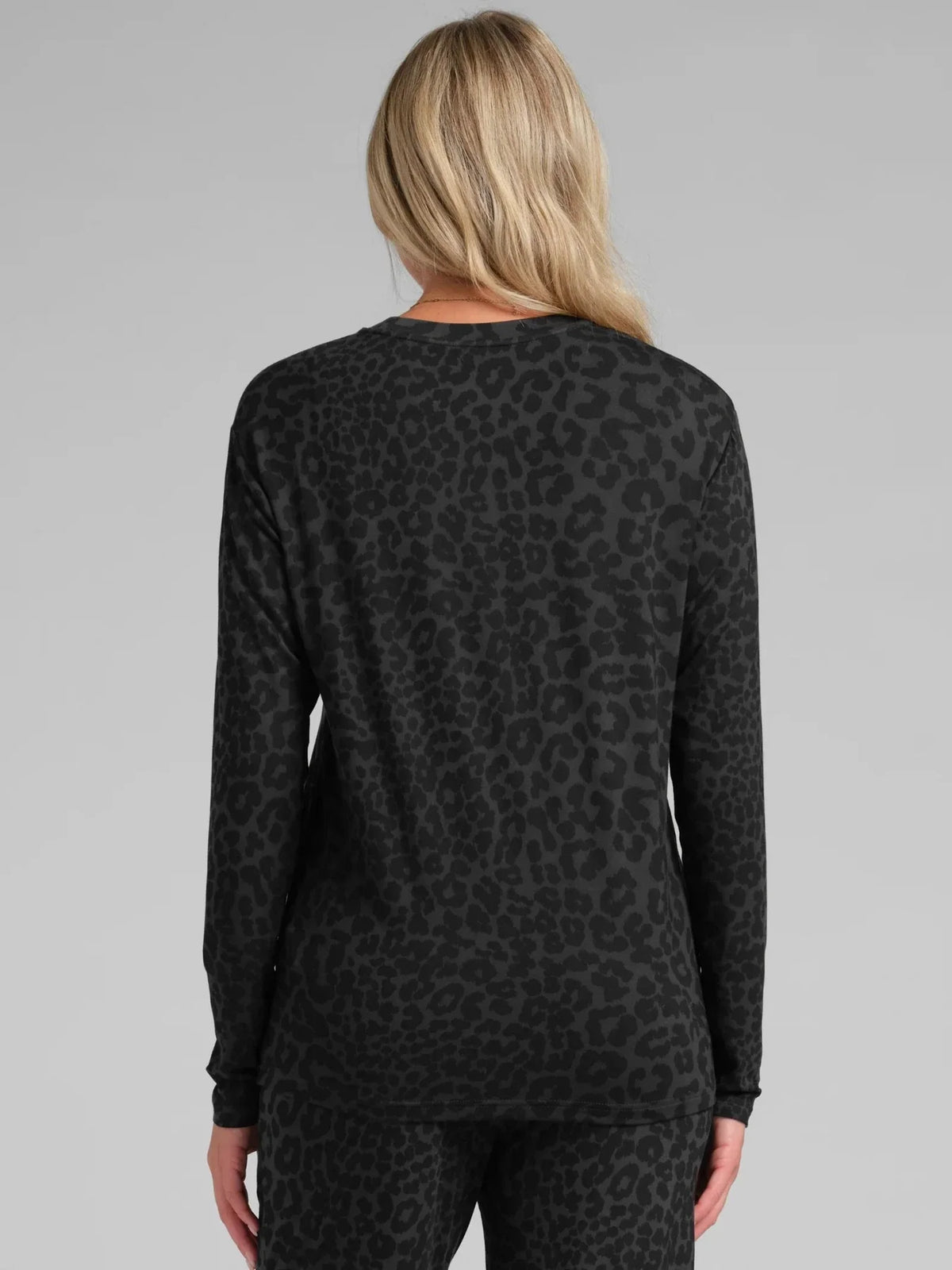 Long-Sleeve Lounge T-Shirt - Black