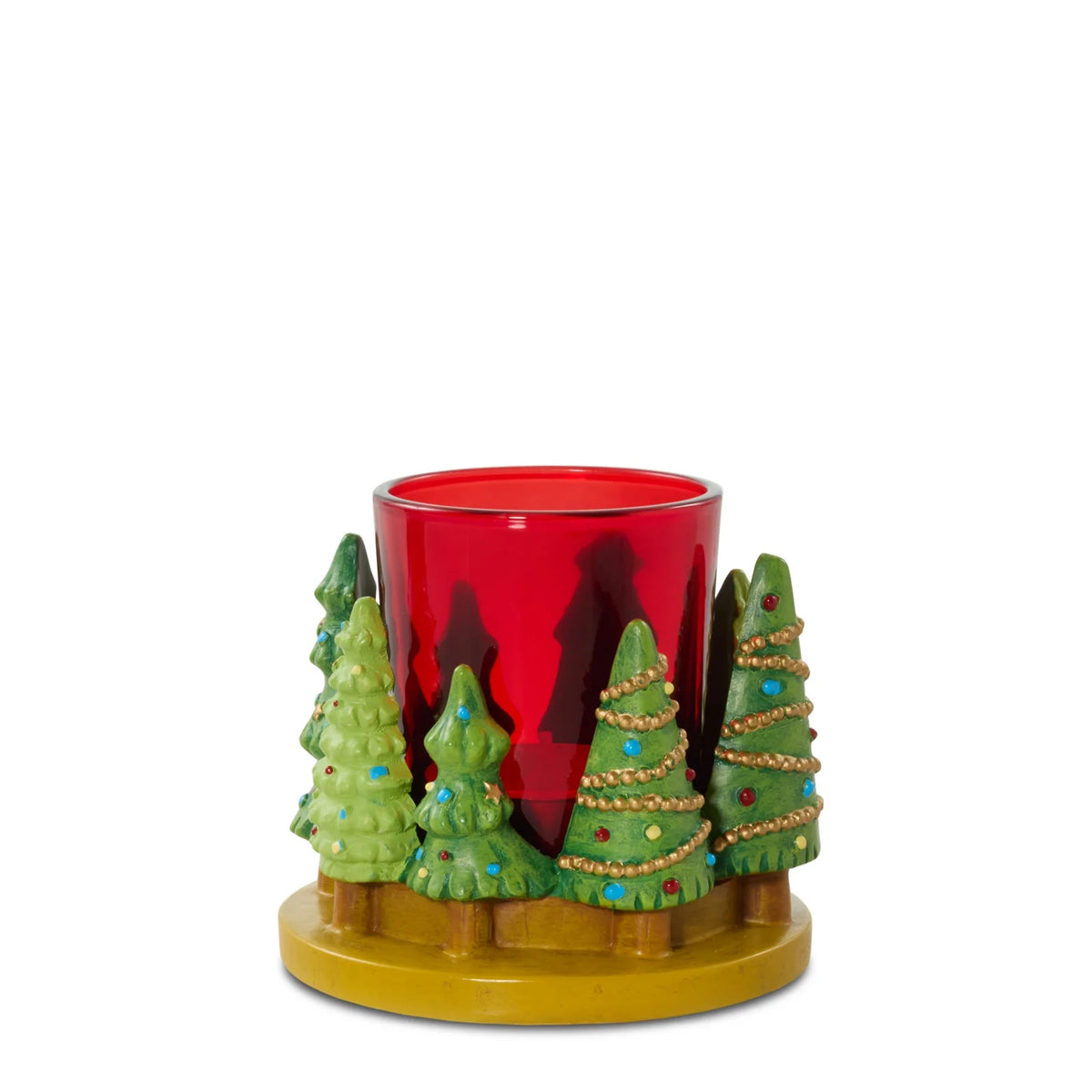 Festive Tree Tea Light Candle Holder