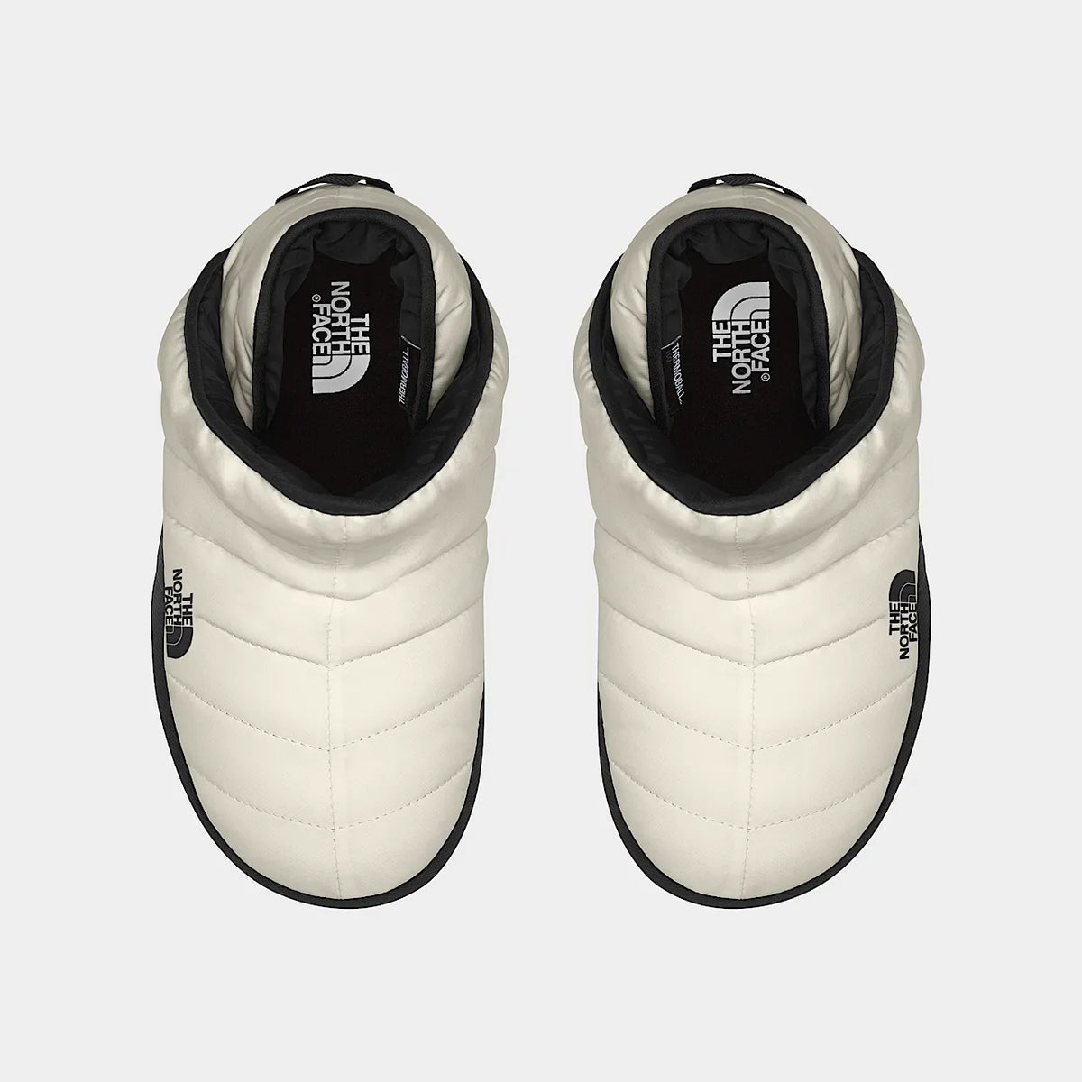 Women's Insulated Slipper Booties - White