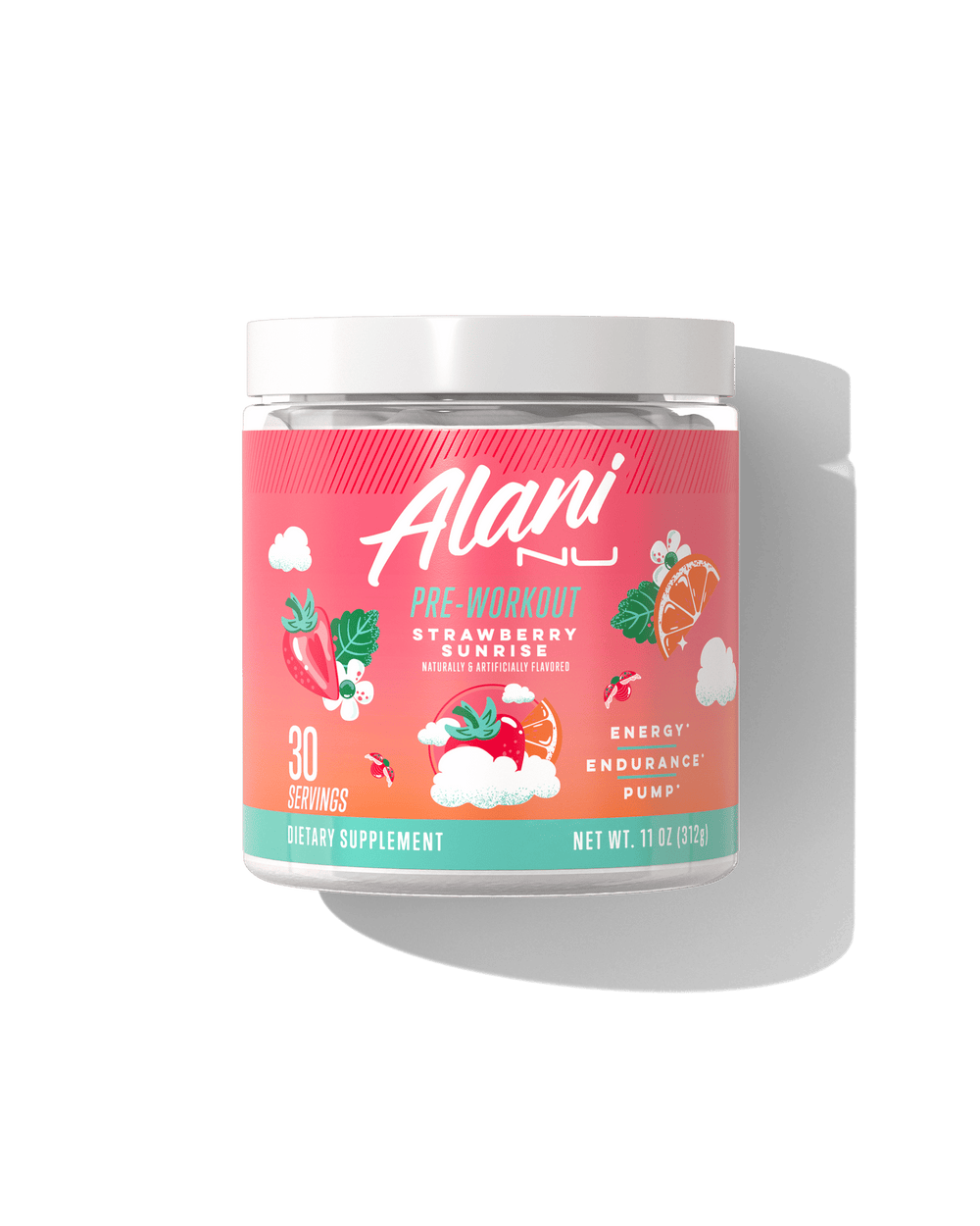 Pre-Workout Powder - Strawberry Orange