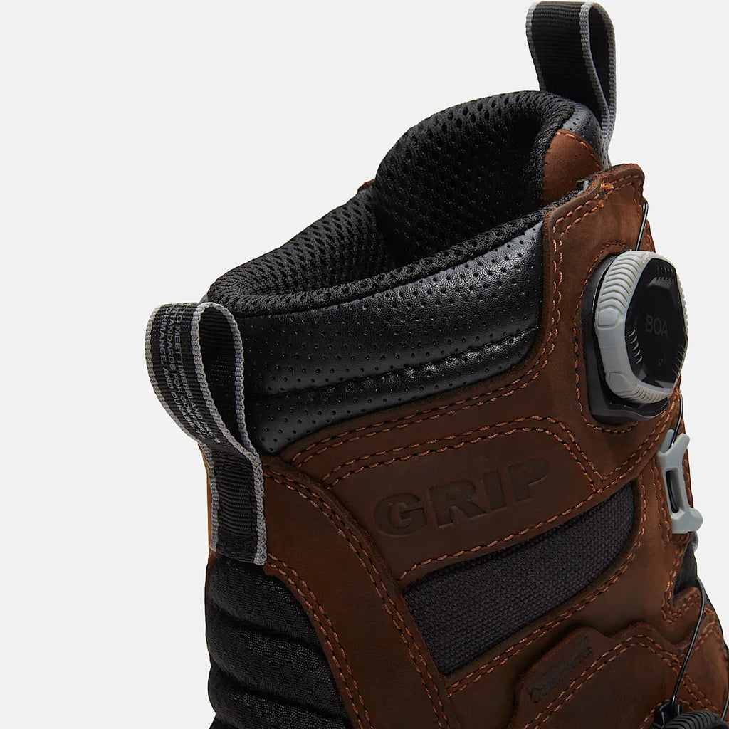 Men's 8-Inch Composite Toe Work Boot With Dial Closure