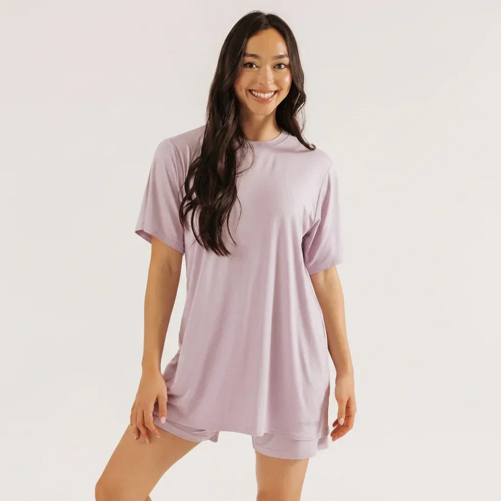 Cooling Sleep Shorts - Lavender