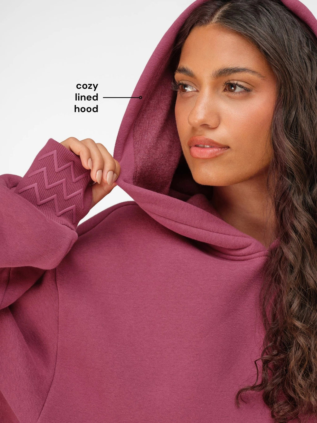 Pullover Hoodie - Berry