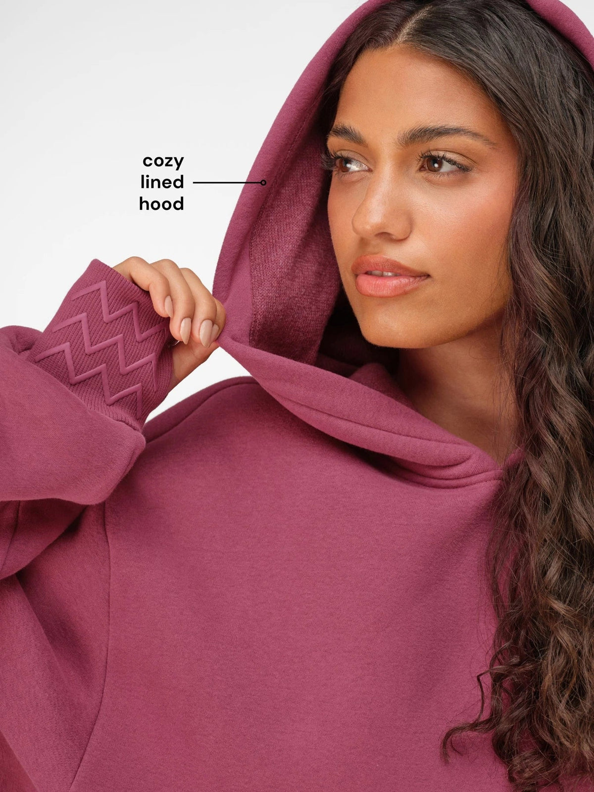 Pullover Hoodie - Berry