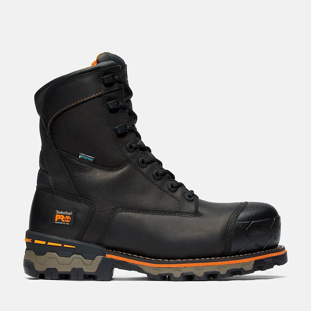 Men's 8-Inch Waterproof Composite Toe Work Boot