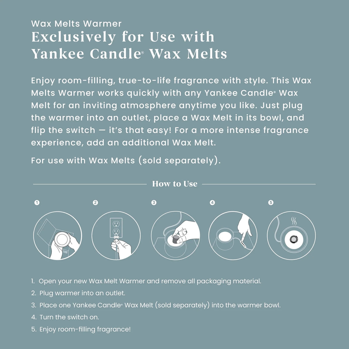 Electric Wax Melt Warmer With Fluted Design