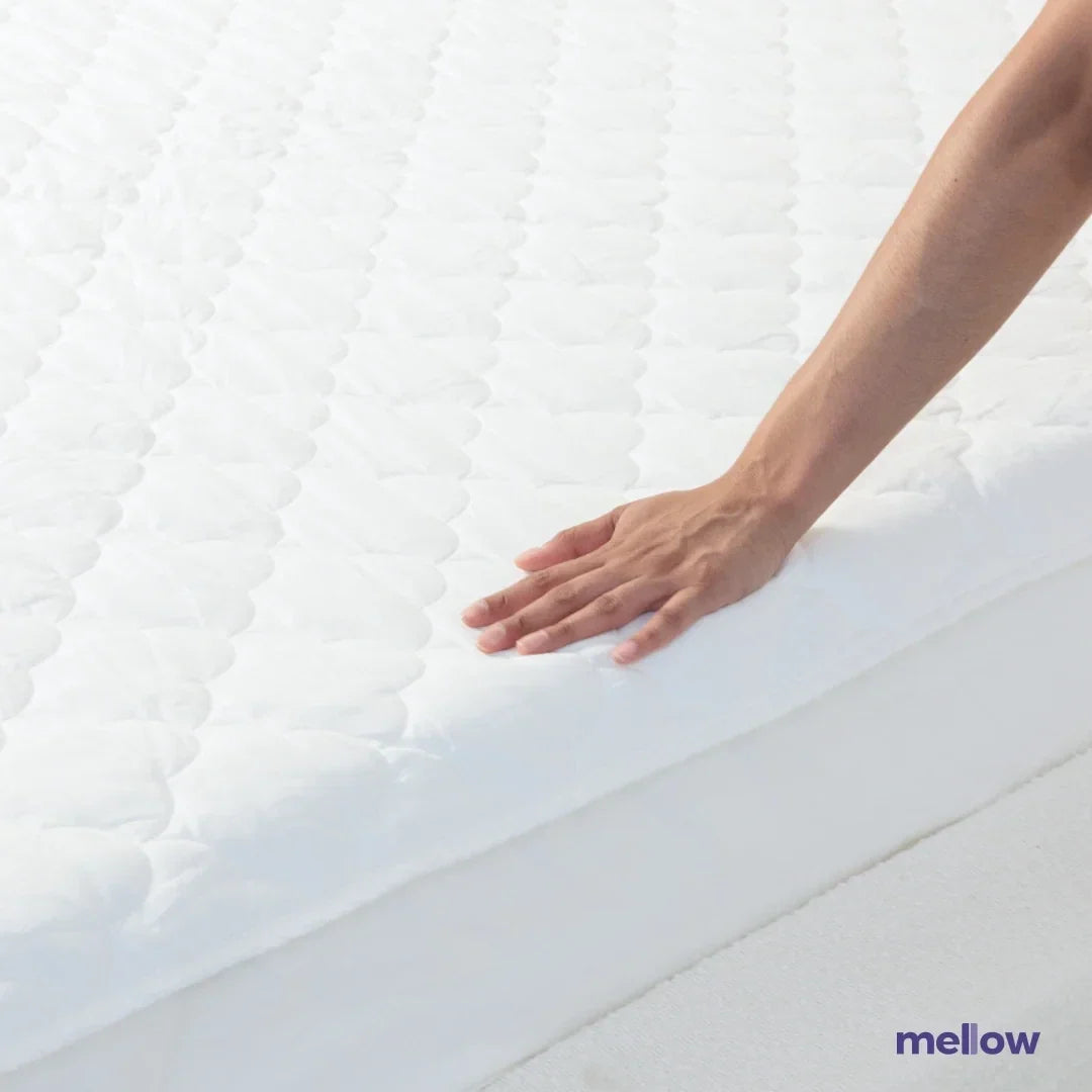 Waterproof Queen Mattress Protector - White