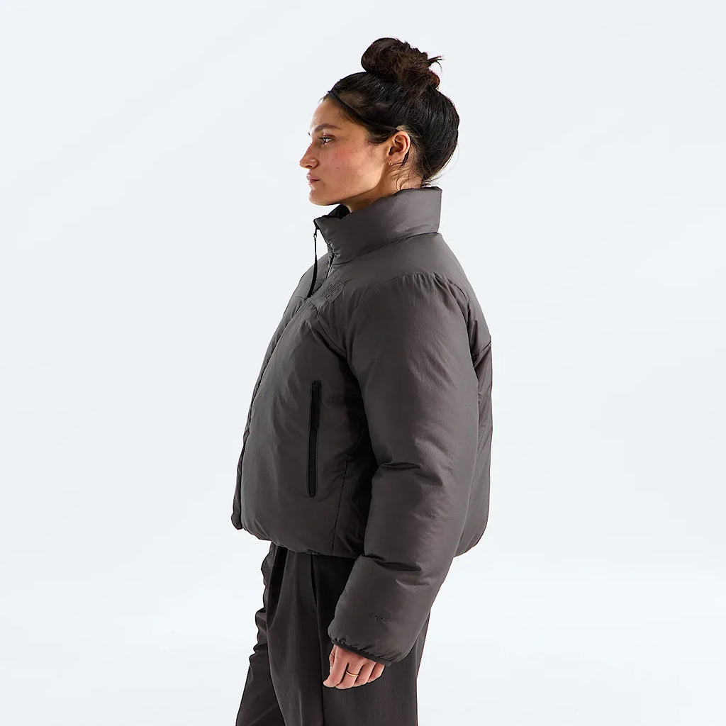 Women's Reversible Insulated Jacket - Gray/Black