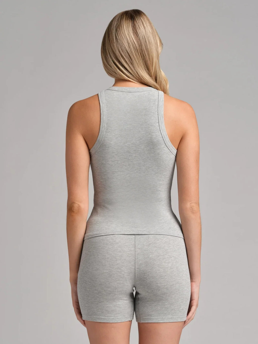 Ribbed High-Neck Tank 3-Pack
