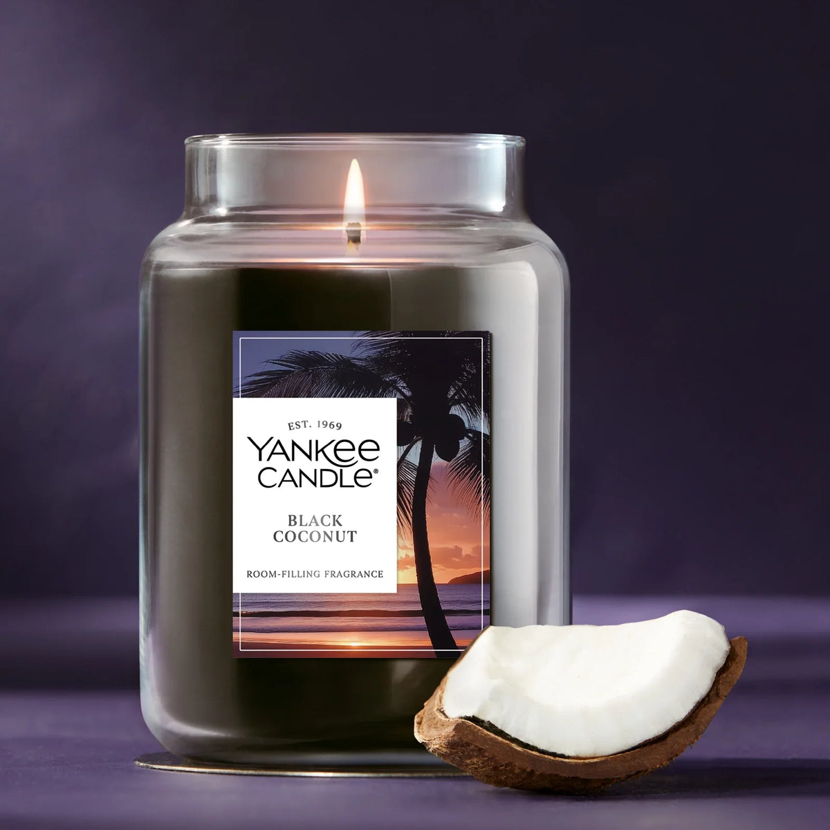 Large Jar Candle - Coconut Scent