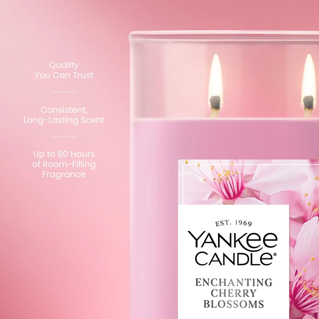 Large Tumbler Candle - Cherry Blossom