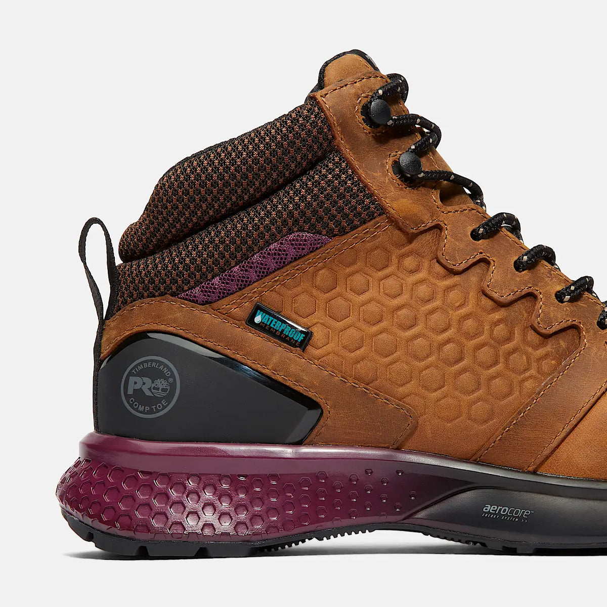 Women's Waterproof Composite Toe Work Shoe