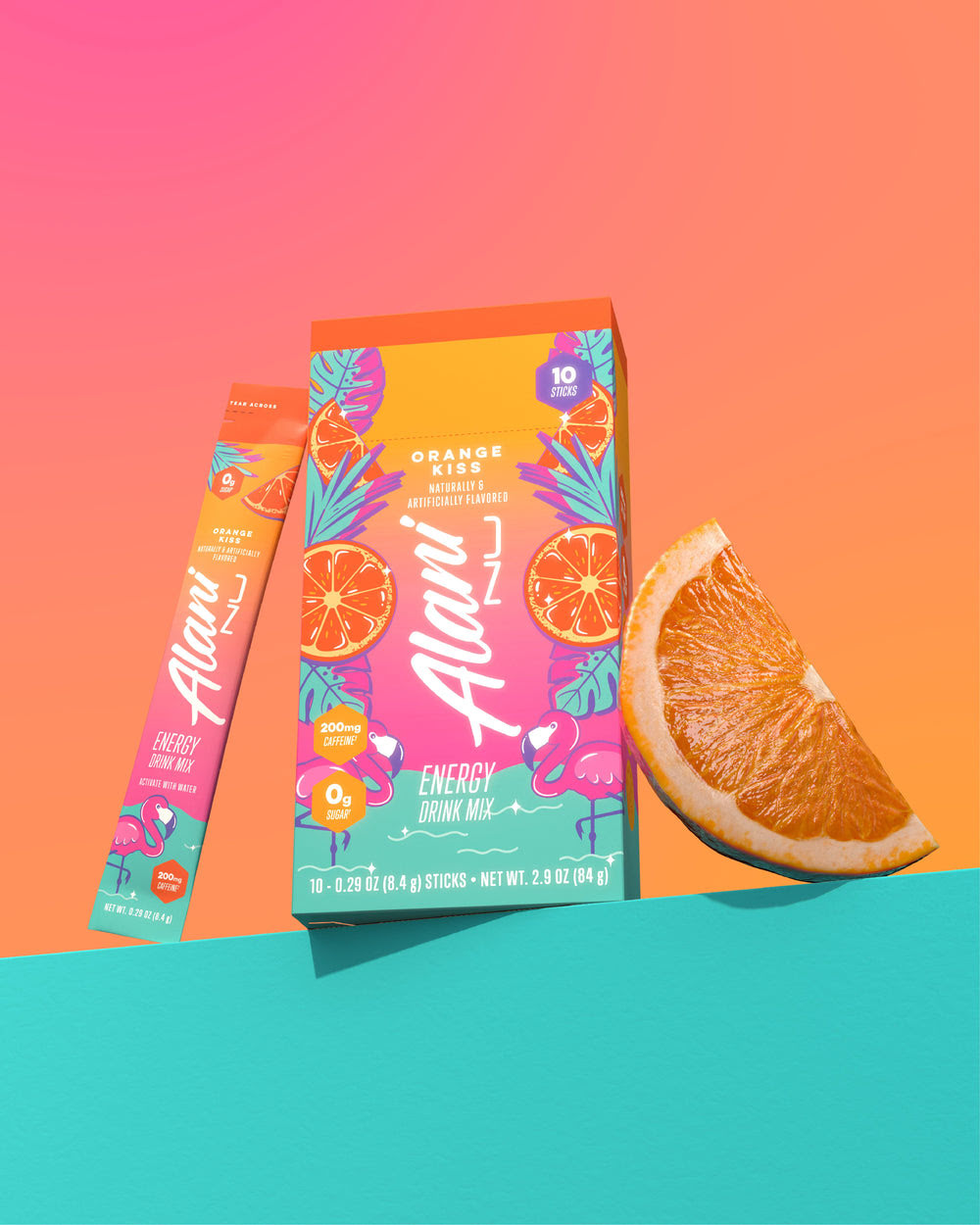 Energy Drink Mix Sticks - Orange