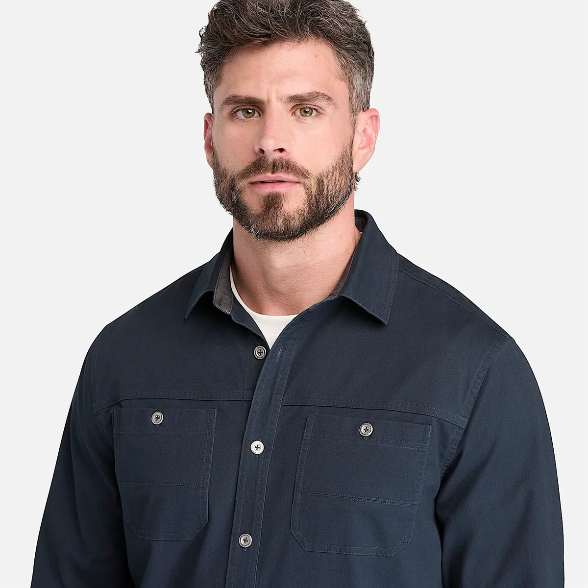 Men's Stretch Twill Work Shirt
