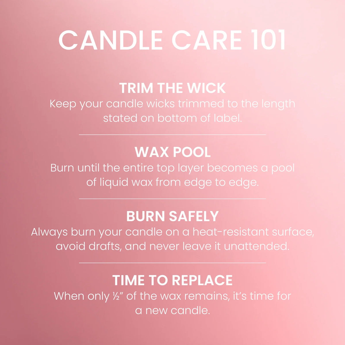 Large Tumbler Candle - Fresh Roses